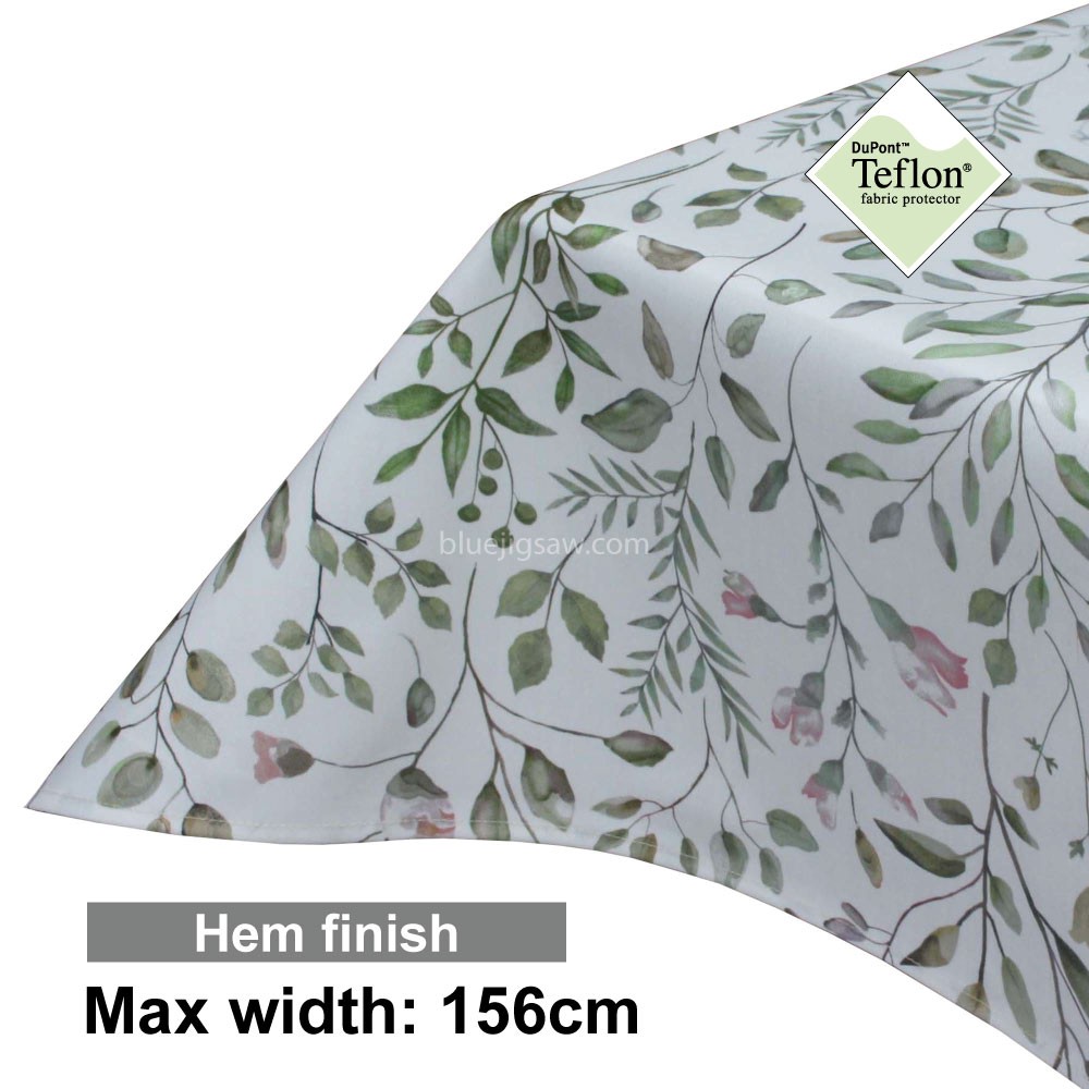 Acrylic Coated Tablecloth with Hem finish