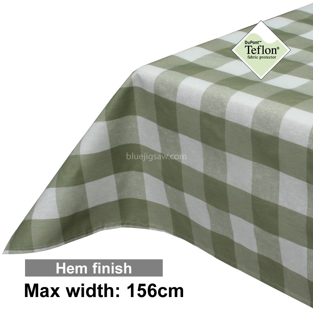 Acrylic Coated Tablecloth with Hem finish
