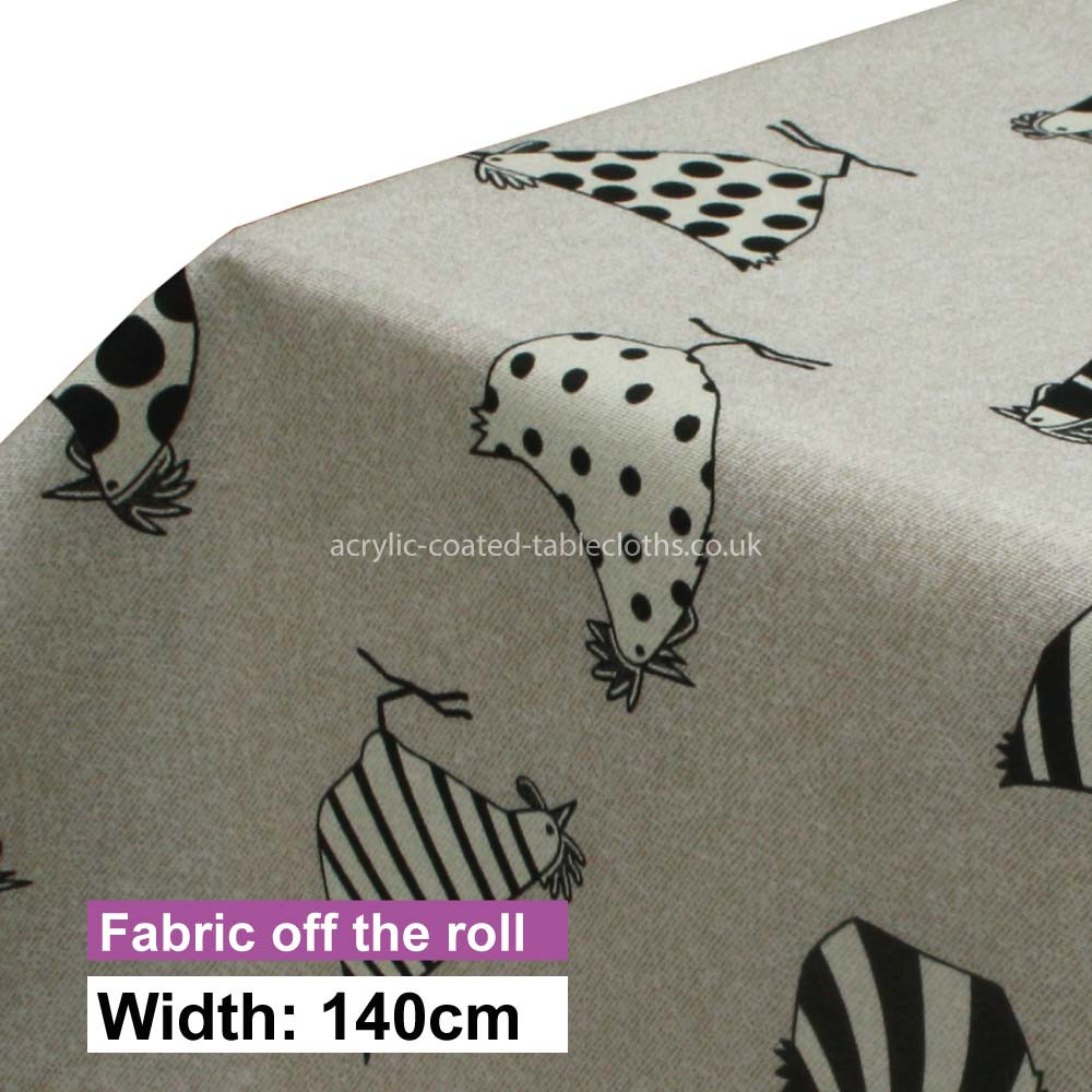 Maison Oatmeal Acrylic Coated Fabric