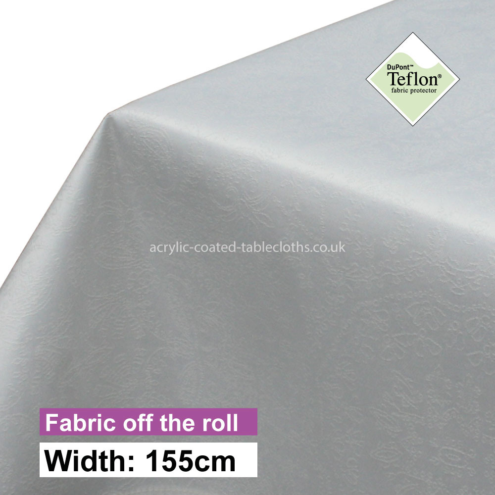 Vienna White Acrylic Coated Fabric