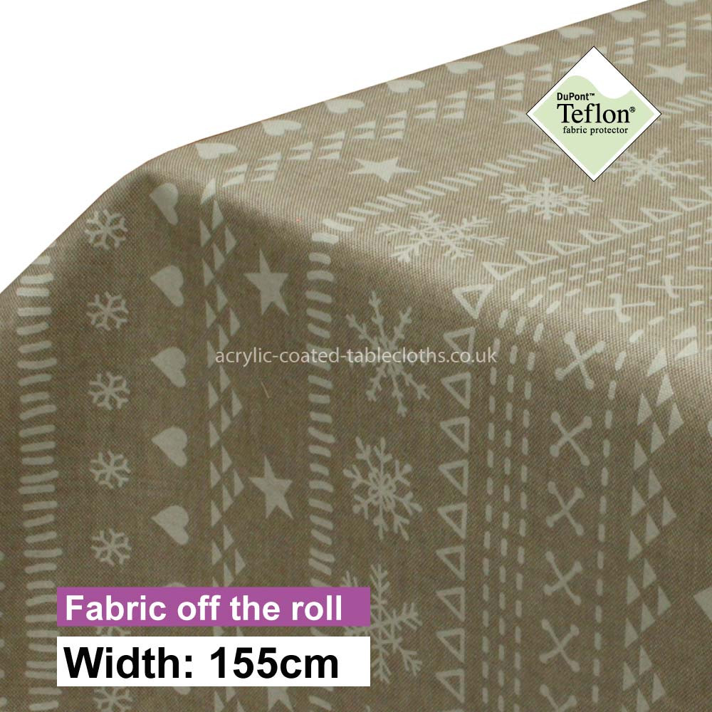 Scandic White Dot Acrylic Coated Fabric