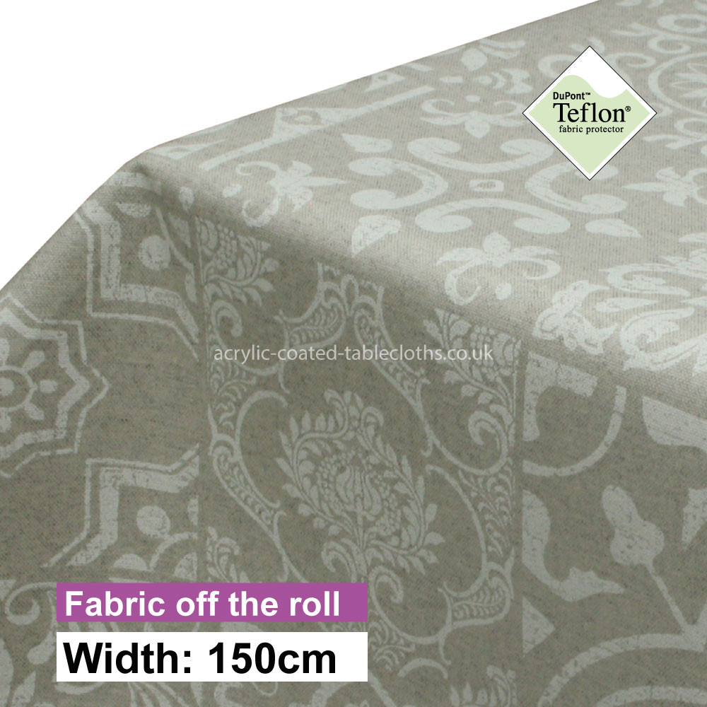 Medina White Acrylic Coated Fabric