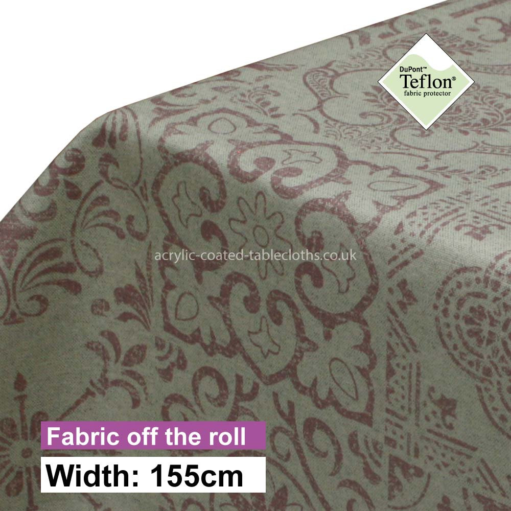 Medina Rose Acrylic Coated Fabric