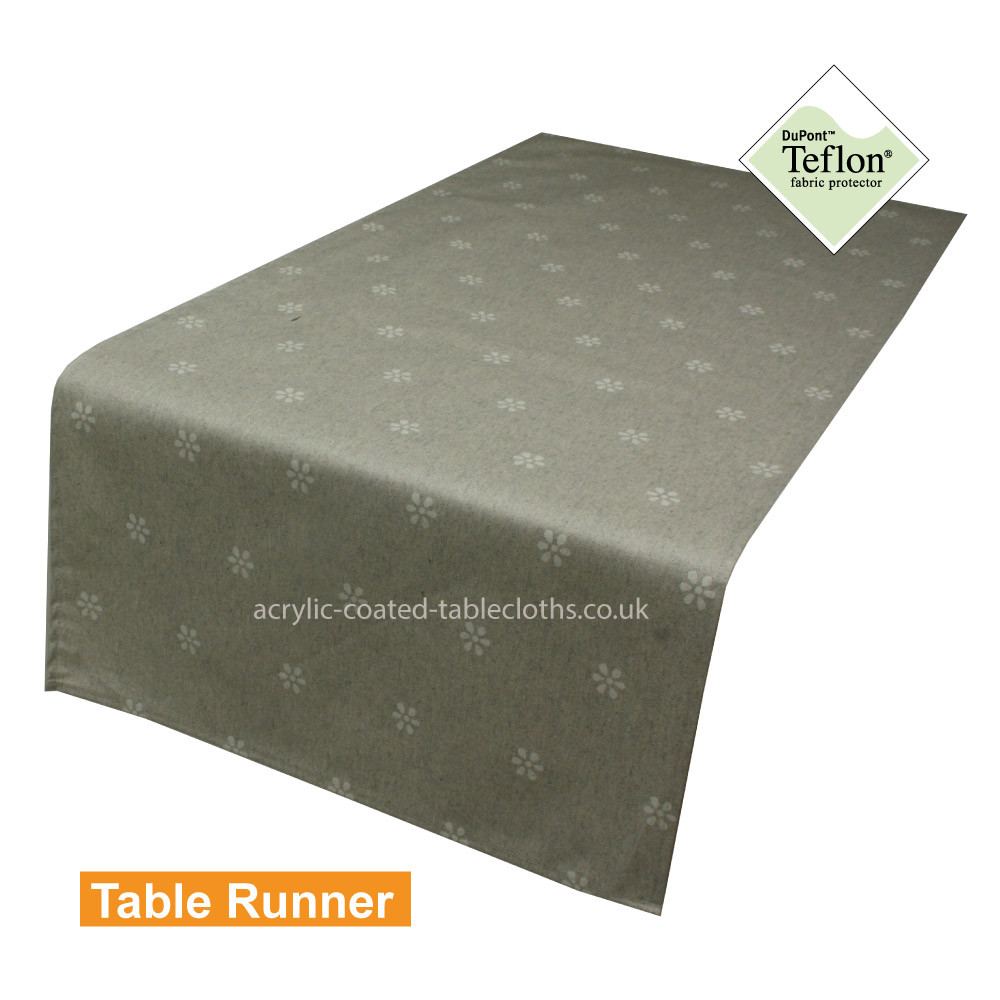 Simplicity Acrylic Coated Table Runner with Teflon