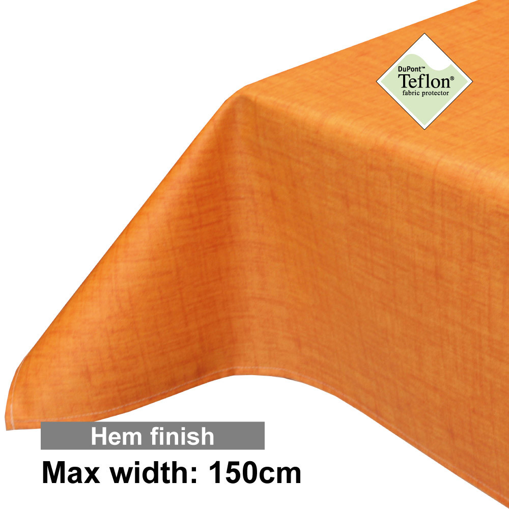 Acrylic Coated Tablecloth with Hem finish