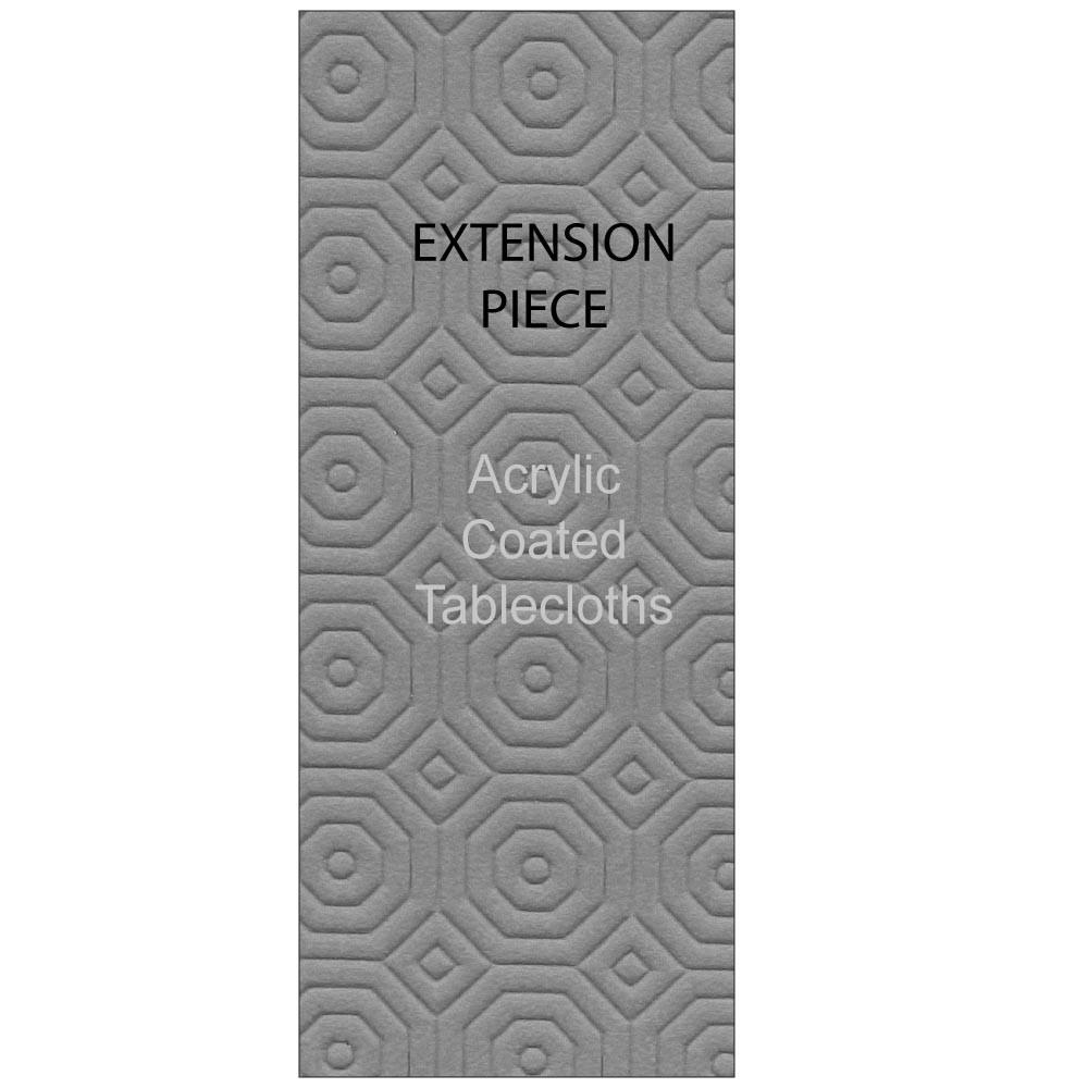 Grey Table Protector Extension Rectangle