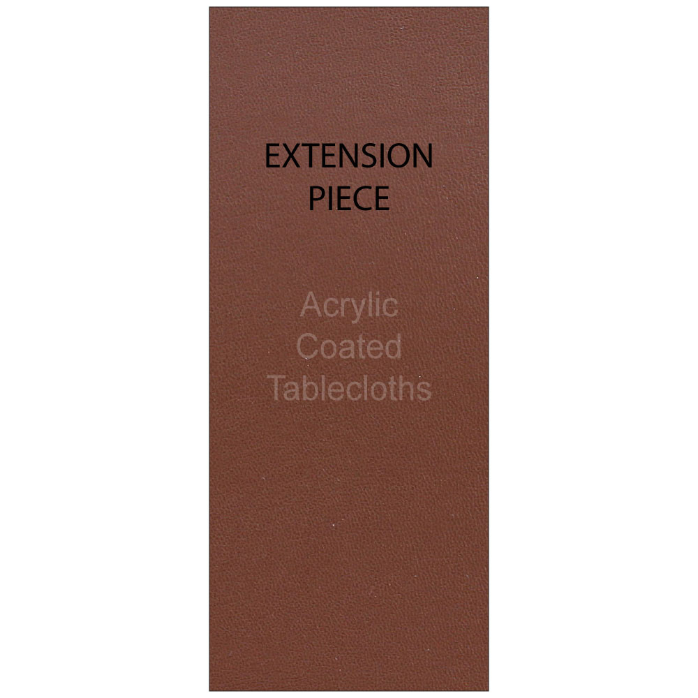 Rectangle Extension Brown Table Felt