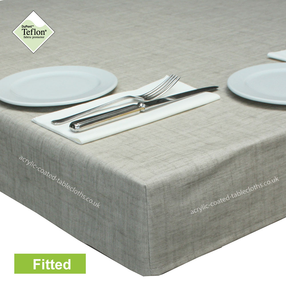 Fitted Tablecloth Symphony Pebble