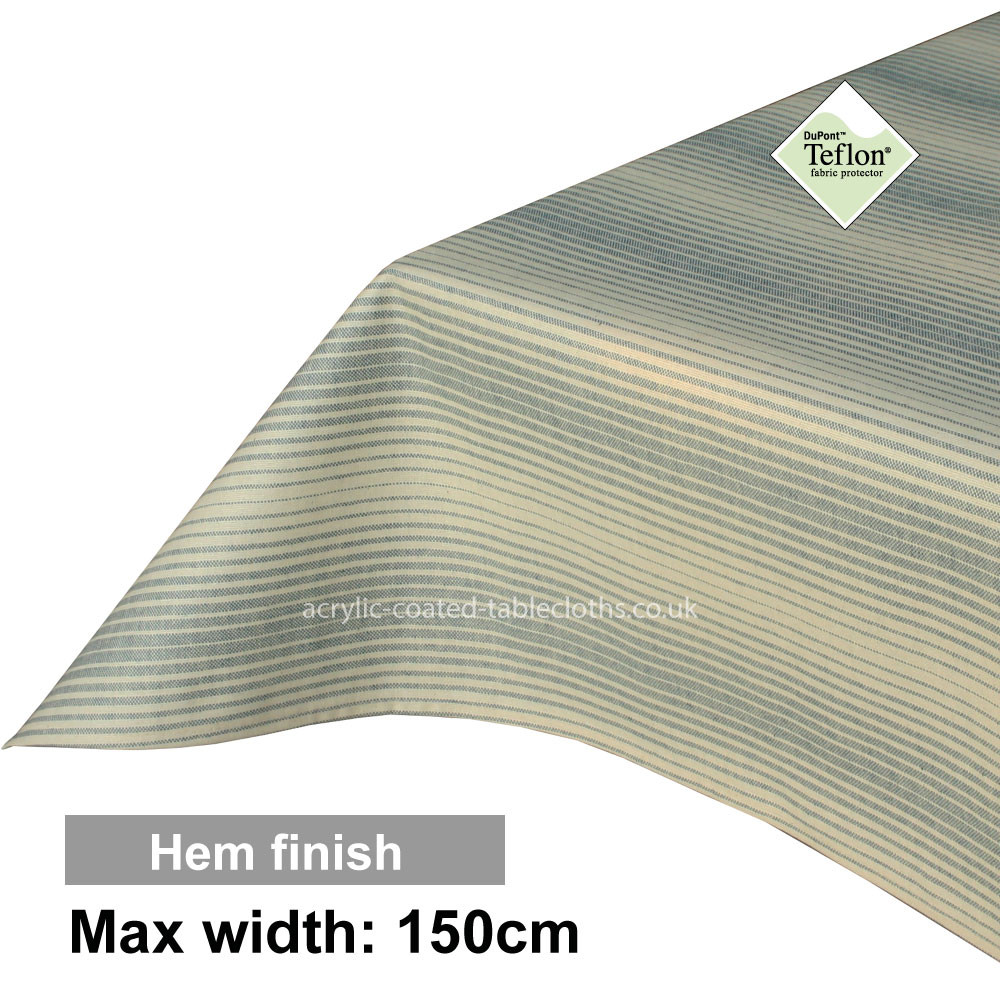Acrylic Coated Tablecloth with Hem finish