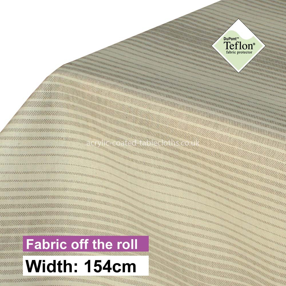 Seismic Lines Taupe Acrylic Coated Fabric