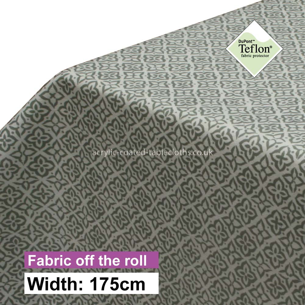 Milton Grey Acrylic Coated Fabric