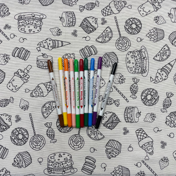 Party Time Doodle Tablecloth