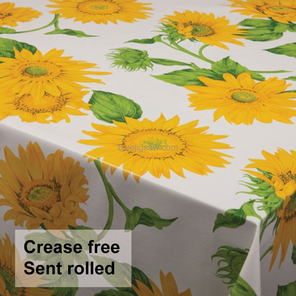 Sunflower PVC Tablecloth