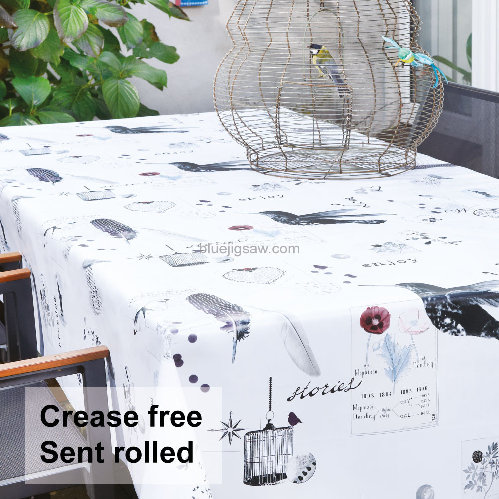 Birds PVC Tablecloth