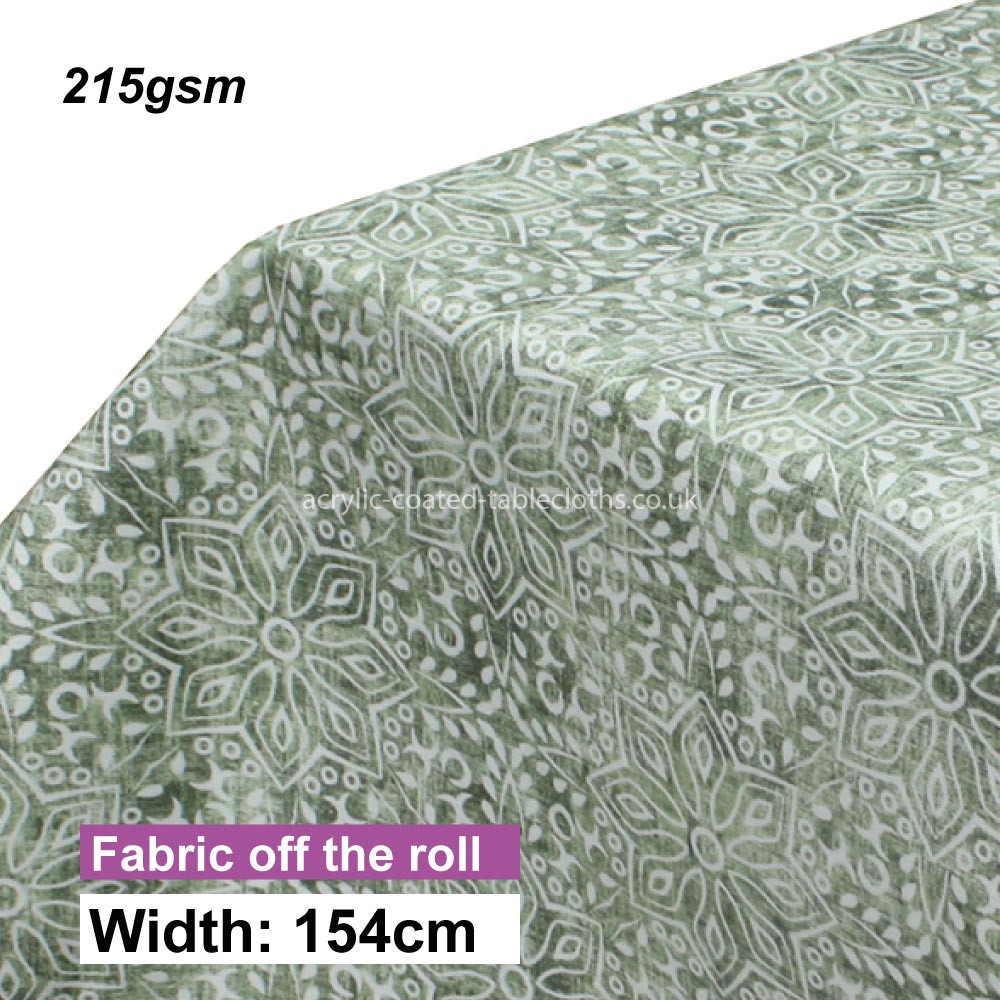 Cadiz Green Acrylic Coated Fabric