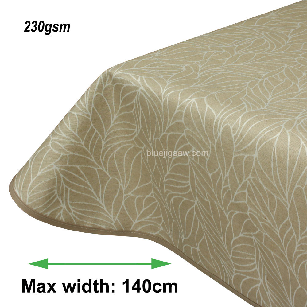 Jerez Dune Acrylic Coated Tablecloth
