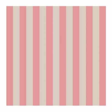 Ambiente 3ply 33cm Paper Napkins, Stripes Rose Taupe