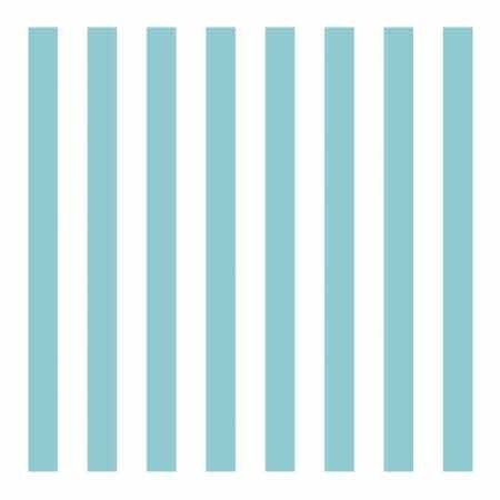 Ambiente 3ply 33cm Paper Napkins, Stripes Blue