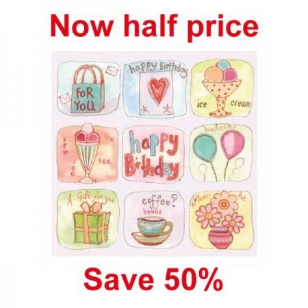 Ambiente 3ply 33cm Paper Napkins, Birthday Party Rose