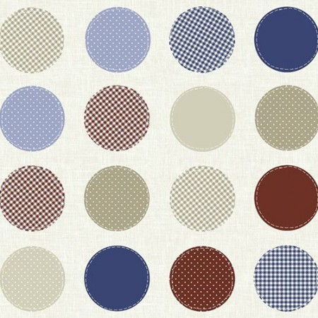 Fryetts Fabric Metro Fabric, Blue, Remnant