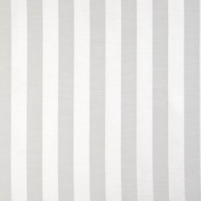 Fryetts Ascot Stripe White Fabric, Remnant