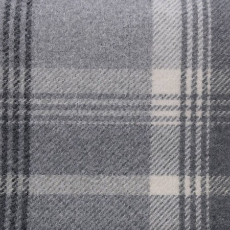 Fryetts Balmoral Dove Grey Fabric, Remnant