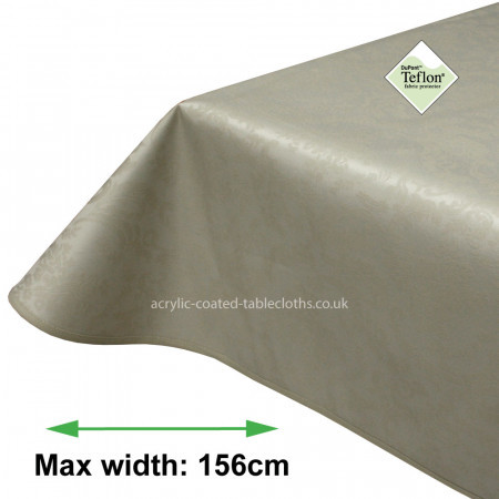 Park Lane Stone Acrylic Coated Tablecloth