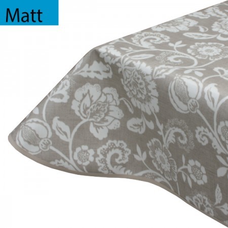 Megan Linen, Matt Oilcloth Tablecloth
