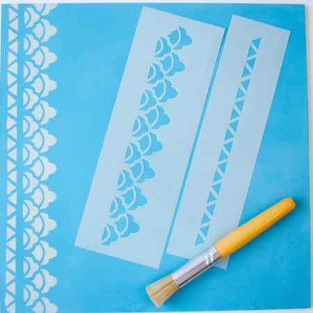 Bukhara Stencil by Nicolette Tabram