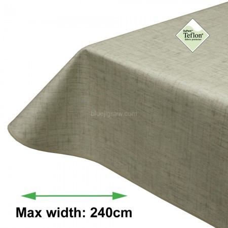 Symphony Pebble Acrylic Coated Tablecloth with Teflon