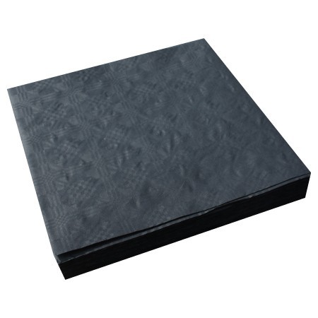 Dispotex Paper Tablecovers, 90cm x 88cm, Black