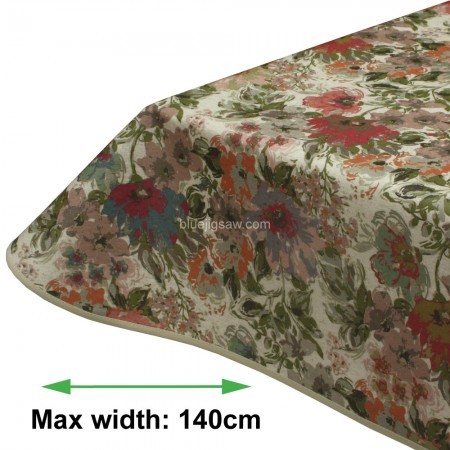 Sanderson Autumn Acrylic Coated Tablecloth