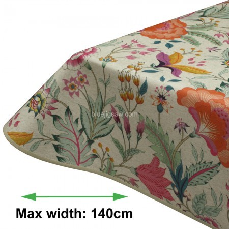 Sanderson Hot Acrylic Coated Tablecloth