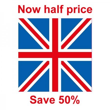 Ambiente 3ply 33cm Paper Napkins, Union Jack