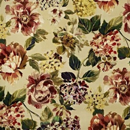 Prestigious Textiles Fontainebleau Ruby Fabric, Remnant