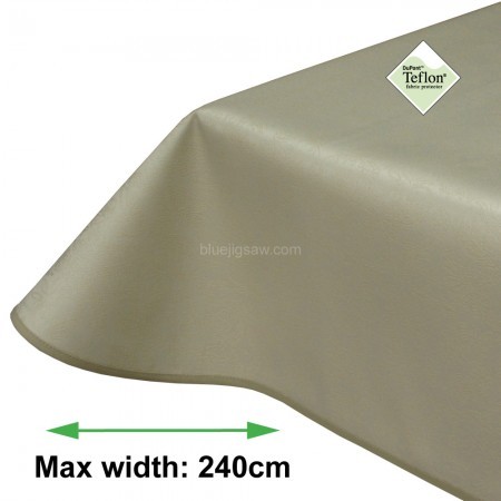 Vienna Sand Acrylic Coated Tablecloth