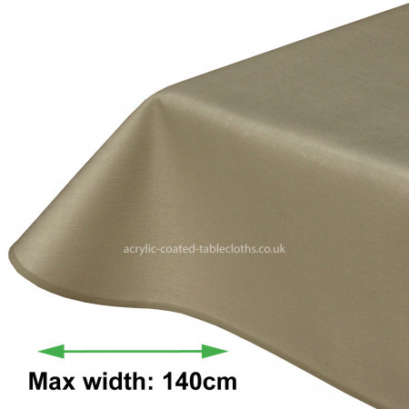 Melbourne Sand Acrylic Coated Tablecloth