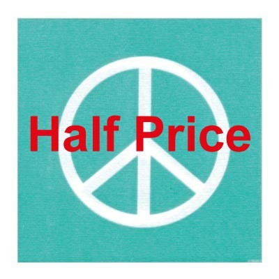 Francoise Paviot Dinner Napkin Turquoise Peace