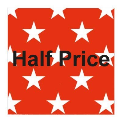 Francoise Paviot Dinner Napkin Red Stars