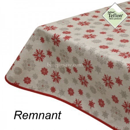 Acrylic Coated Fabric Remnant, Festive Charm 140cm x 190cm