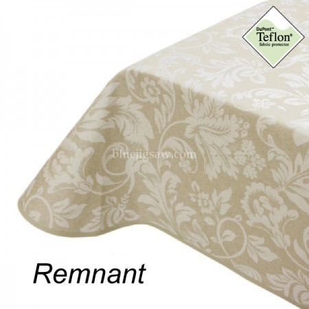 Acrylic Coated Fabric Remnant Strip, Opera Beige 42cm x 227cm