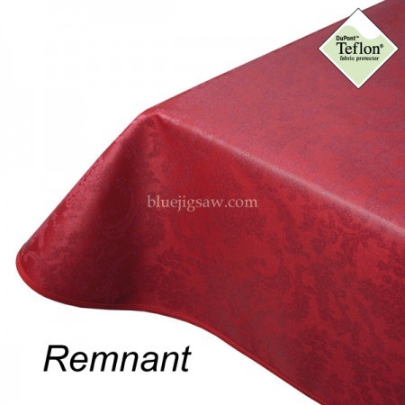 Acrylic Coated Fabric Remnant, Park Lane Bordeaux 128cm x 175cm