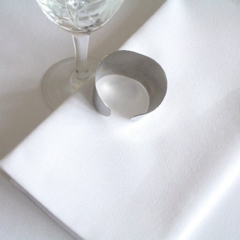 Plain White Cotton Napkins