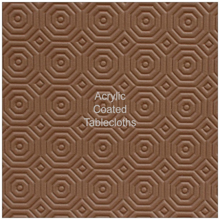Square Brown Table Protector