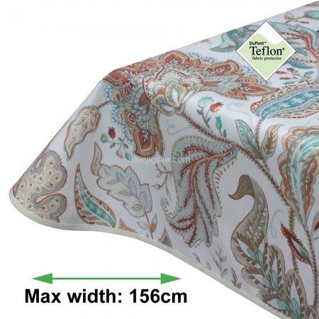 Shiloh Acrylic Coated Tablecloth with Teflon