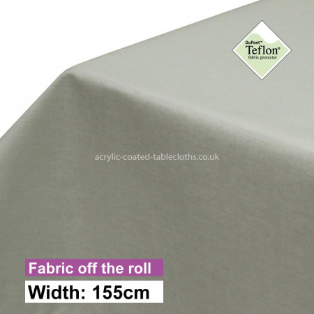 Symphony Plain Vellum White Acrylic Coated Fabric