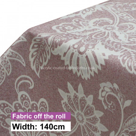 Danny Boy Soft Bordeaux Acrylic Coated Fabric