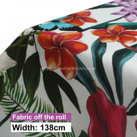 Tropical Acrylic Coated Fabric
