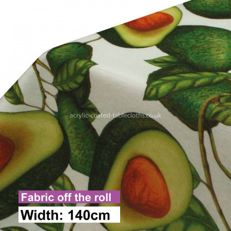 Mexican Avocado Acrylic Coated Fabric