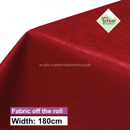 Park Lane Bordeaux Acrylic Coated Fabric